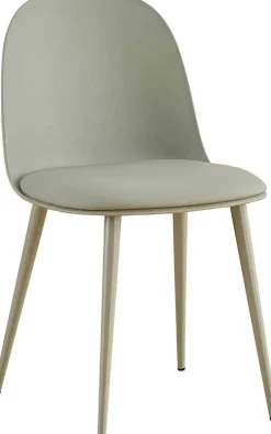 Stuhl Jasmin | 51 x 44 x 81 cm | Grau-grün