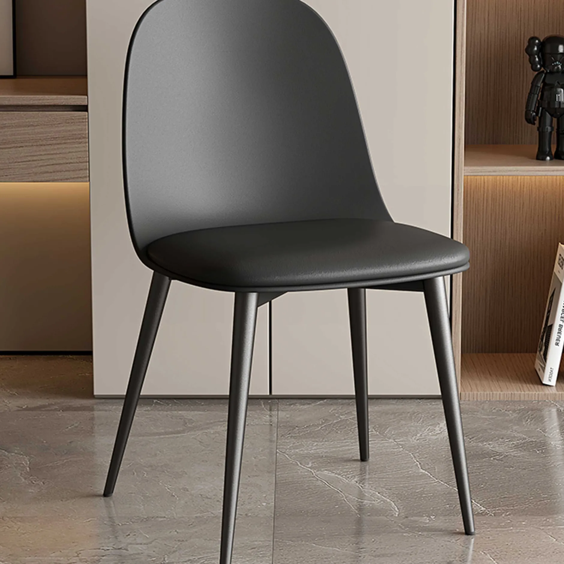 Stuhl Jasmin | 51 x 44 x 81 cm | Schwarz