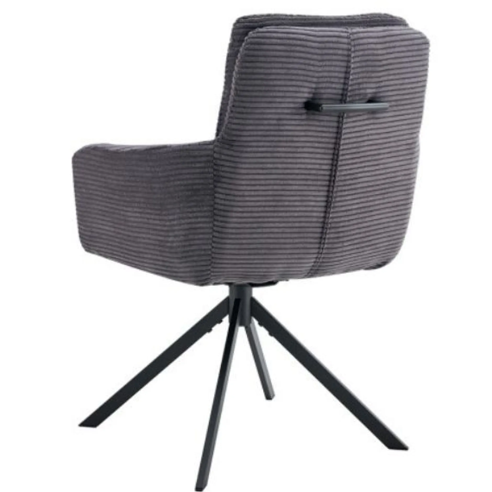 Stuhl Luna | 61 x 67 x 92 cm | Dunkelgrau