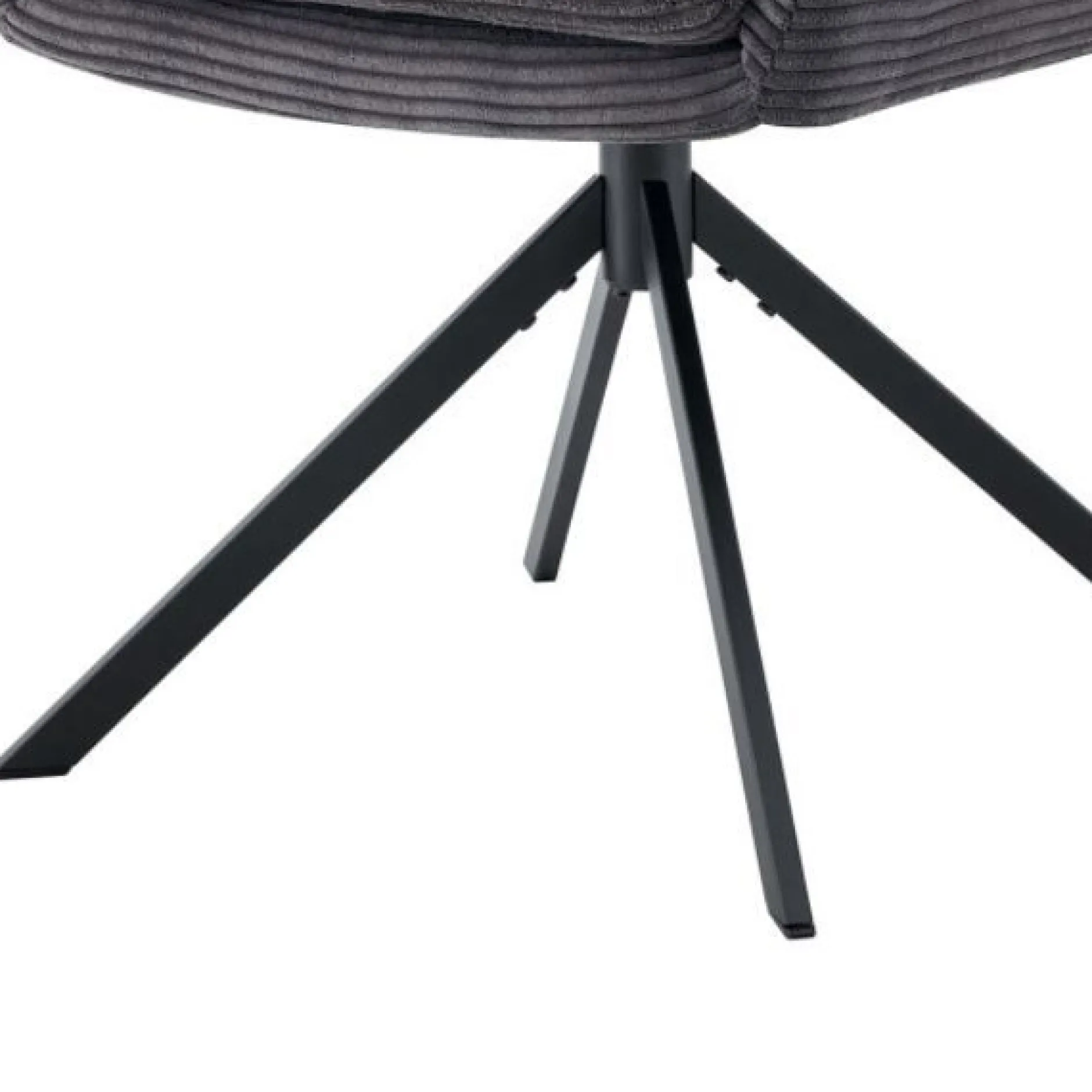 Stuhl Luna | 61 x 67 x 92 cm | Dunkelgrau