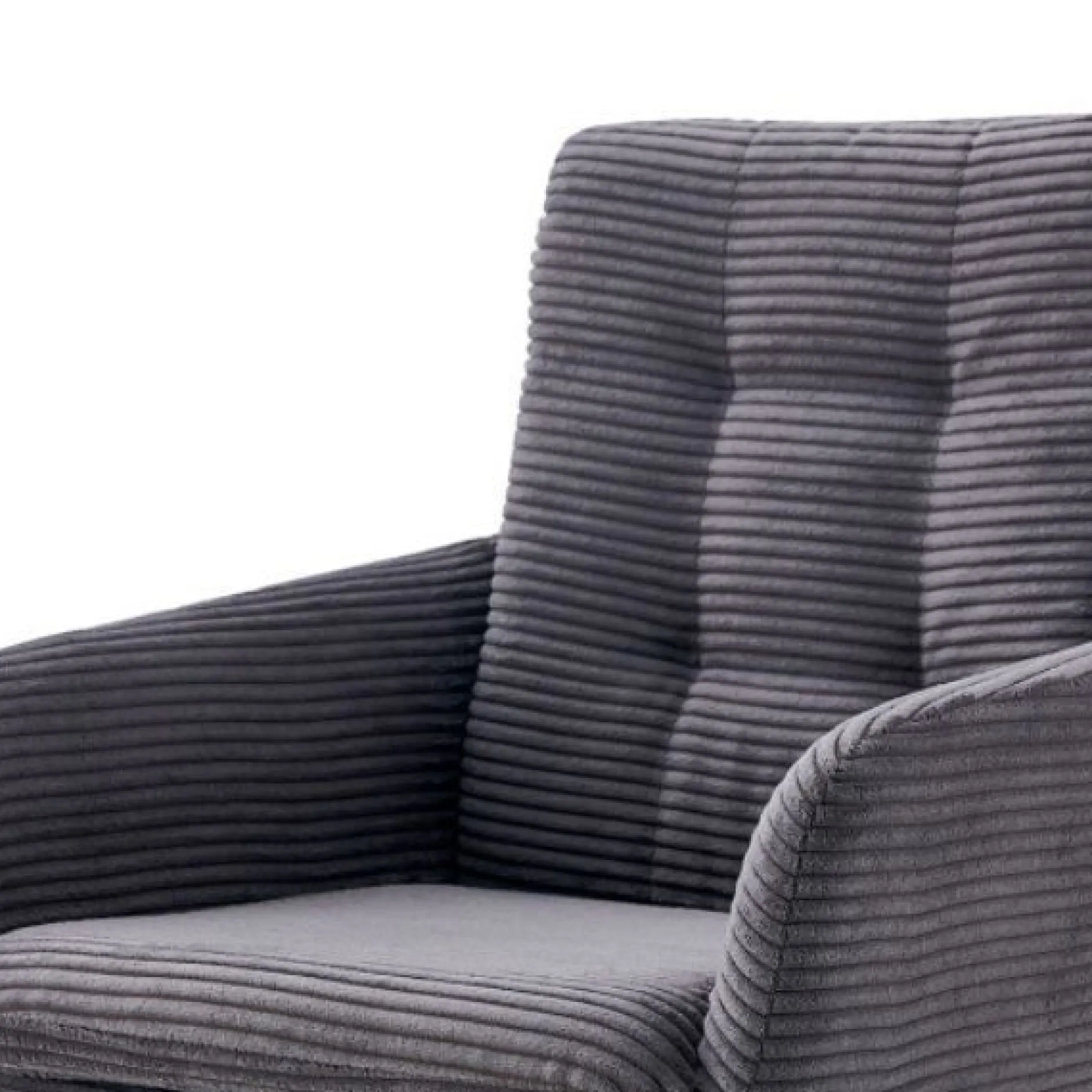 Stuhl Luna | 61 x 67 x 92 cm | Dunkelgrau