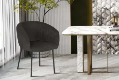 Stuhl Sill | 57 x 62 x 79 cm | Dunkelgrau