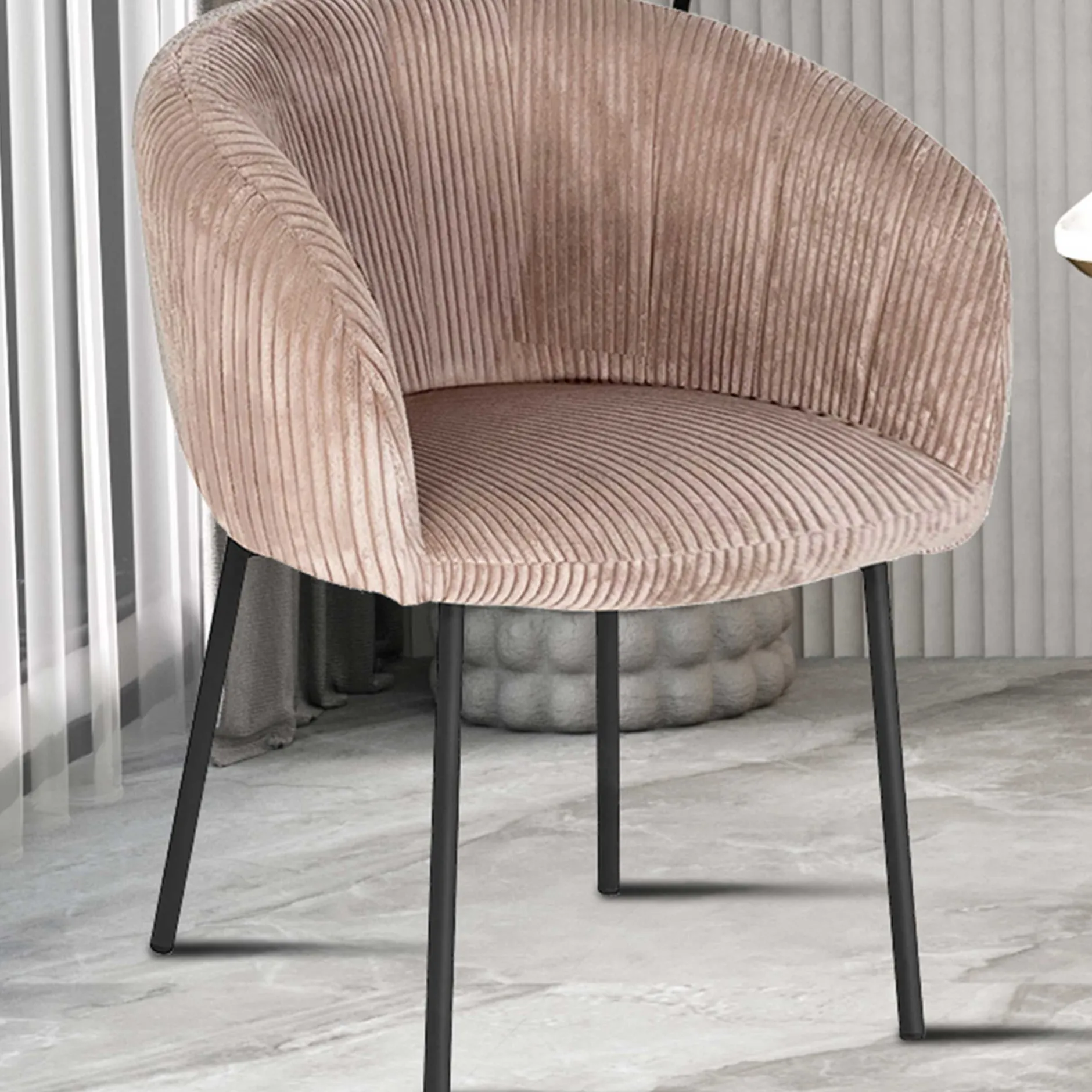 Stuhl Sill | 57 x 62 x 79 cm | Sandfarbe