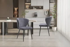 Stuhl Tornado | 54 x 55 x 79 cm | Dunkelgrau