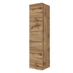 Säulenschrank Dasa mit 2 Türen - wotan Eiche Dekor