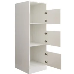 Säulenschrank für Waschmaschine Laundreezy | 50 x 68 x 162 cm | Weiß