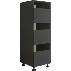 Säulenschrank für Waschmaschinenschränke Laundreezy | 50 x 68 x 162 cm | Anthrazit