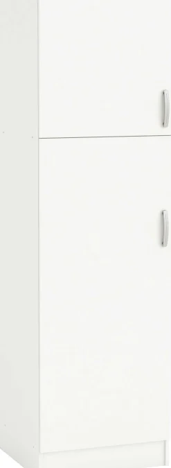 Säulenschrank Küche Nova | 60 x 56,6 x 204 cm | Weiß