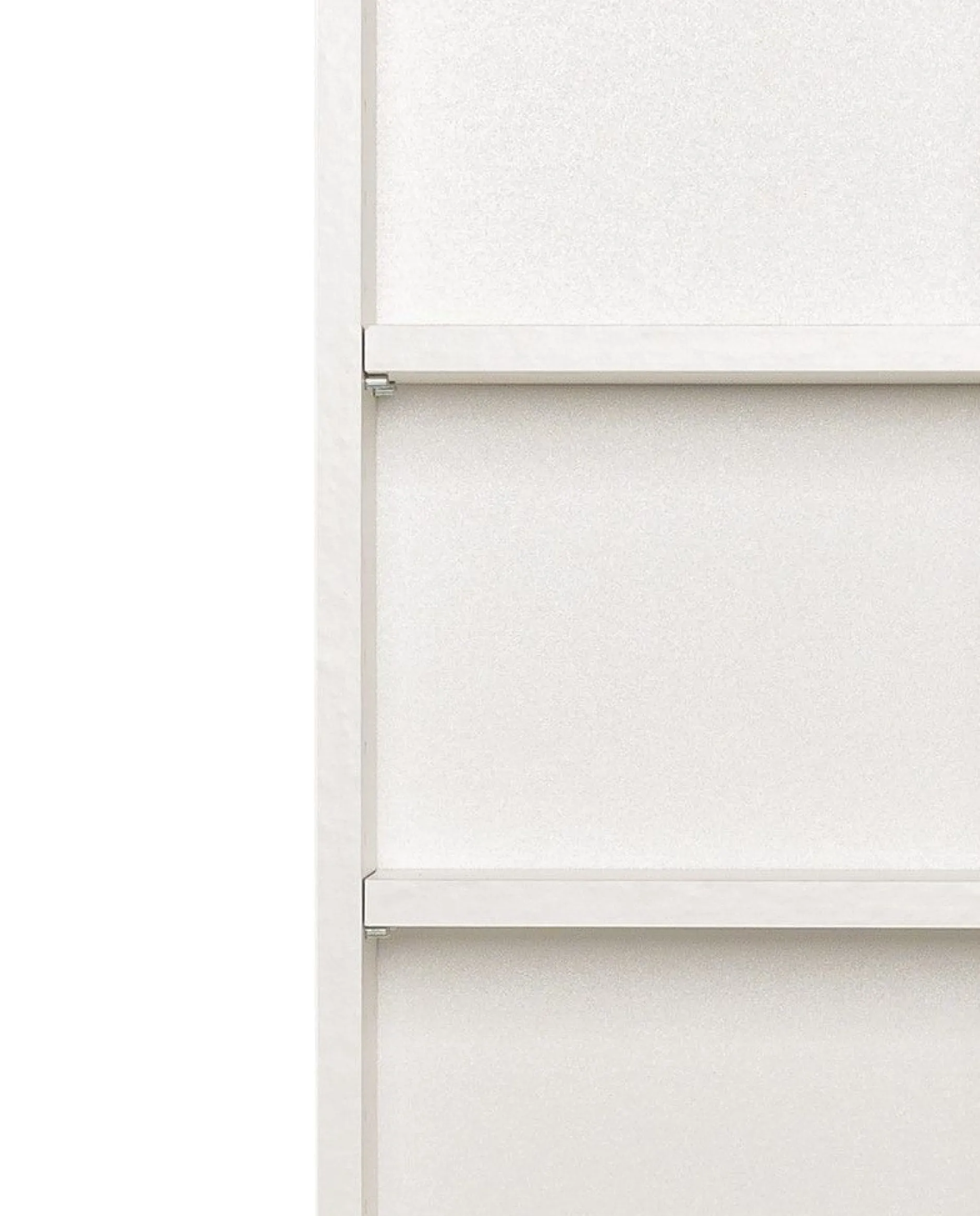 Säulenschrank Pares 30cm 2 Türen und 1 Schublade - Eiche weiß/wotan