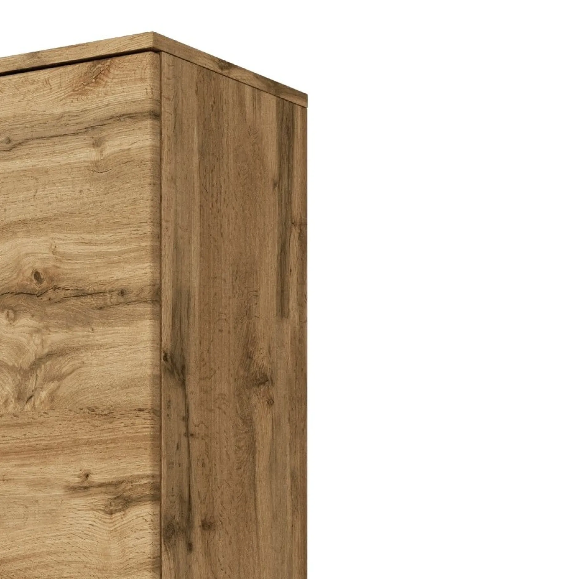 Säulenschrank Sefa 30cm 2 Türen - Eiche wotan