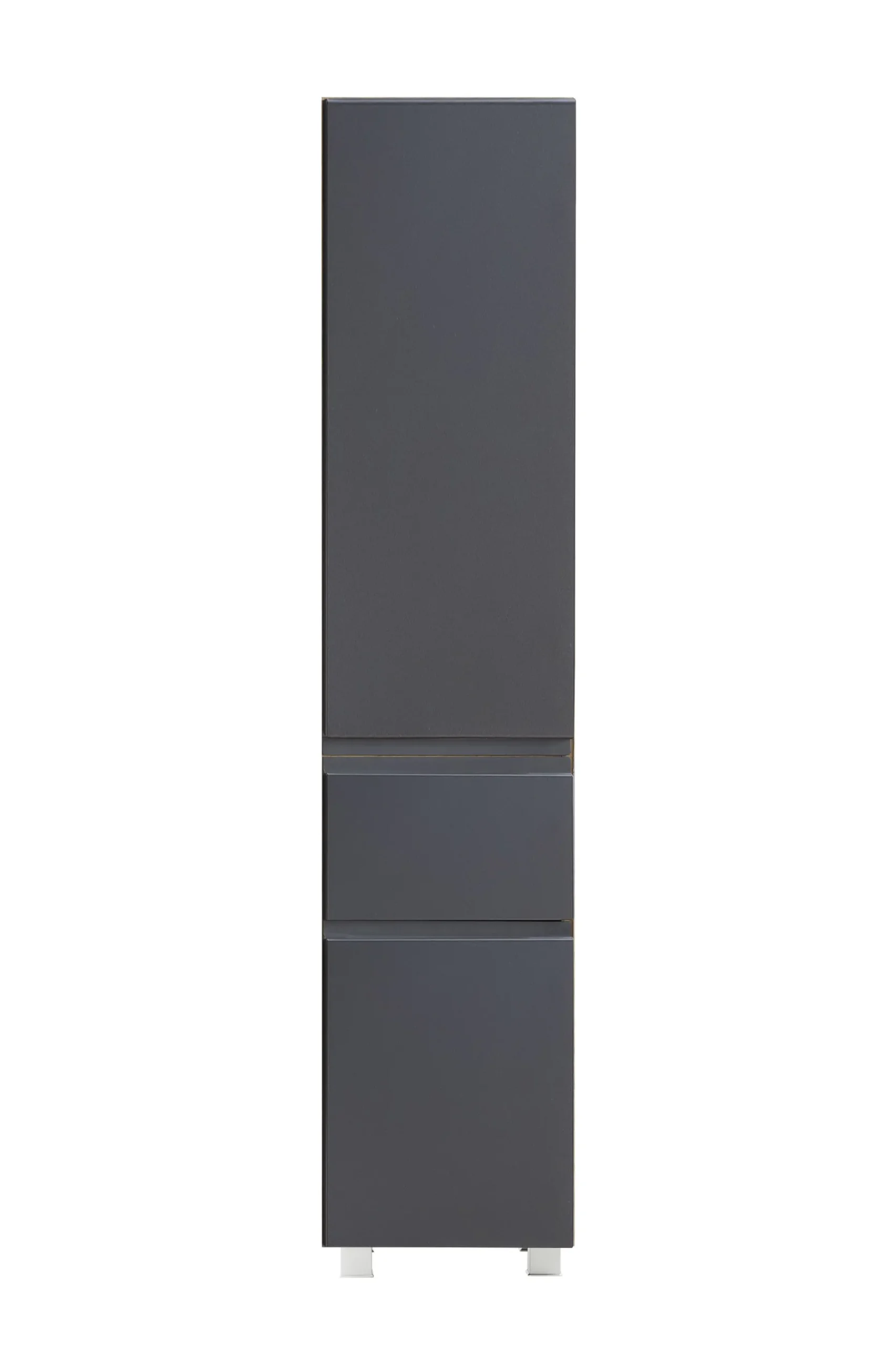 Säulenschrank Varese | 40 x 35 x 180 cm | Design Graphitgrau