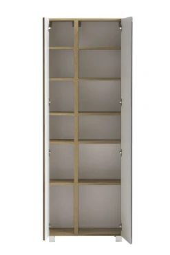 Säulenschrank Varese | 65 x 35 x 180 cm | Farbe Beton