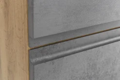Säulenschrank Varese | 65 x 35 x 180 cm | Grau