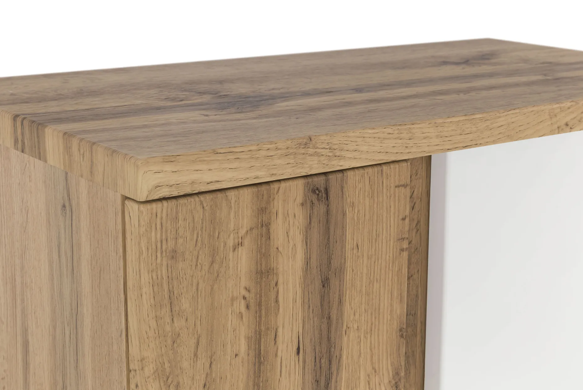 Säulenschrank Varese | 65 x 35 x 180 cm | Weiß