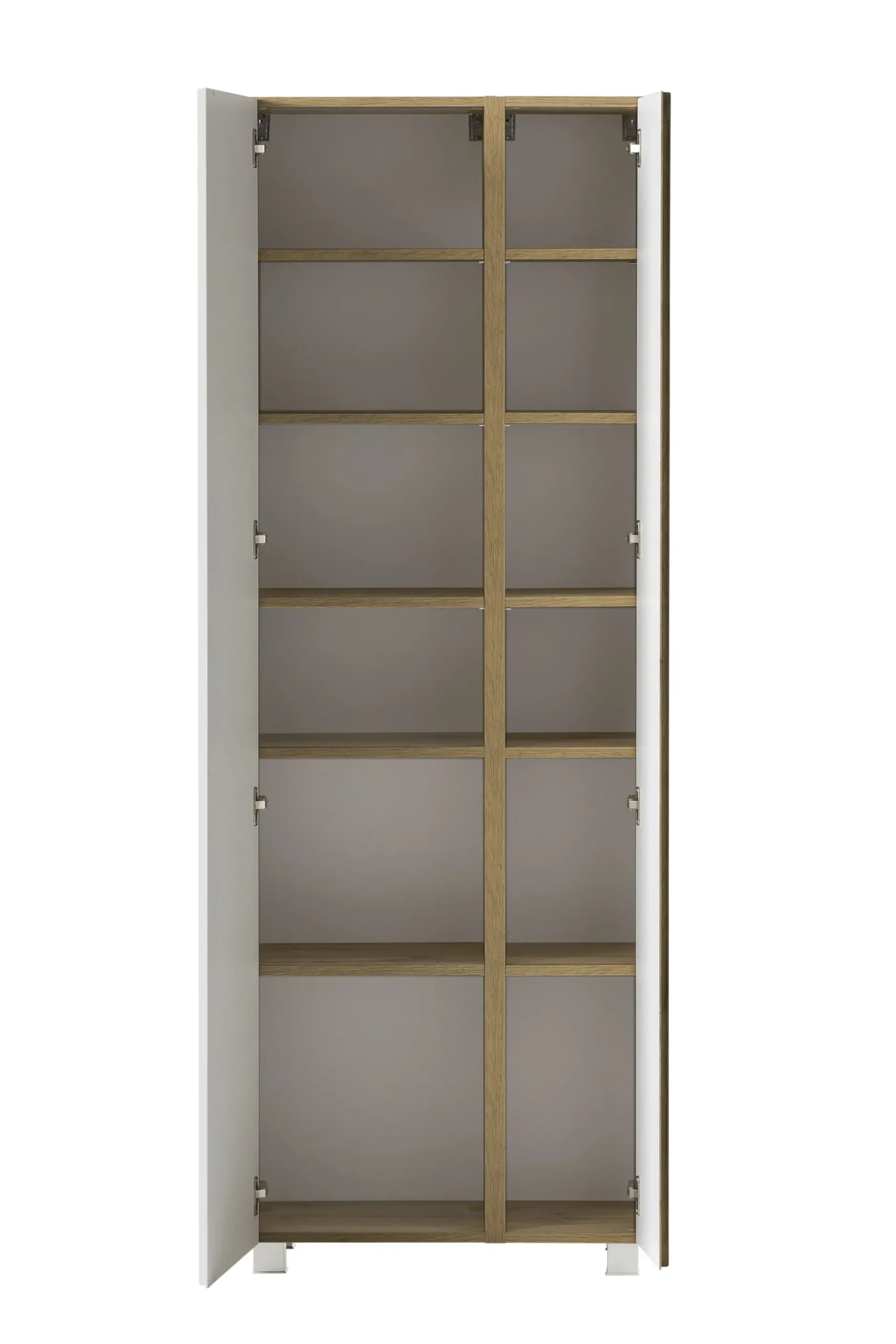 Säulenschrank Varese | 65 x 35 x 180 cm | Weiß