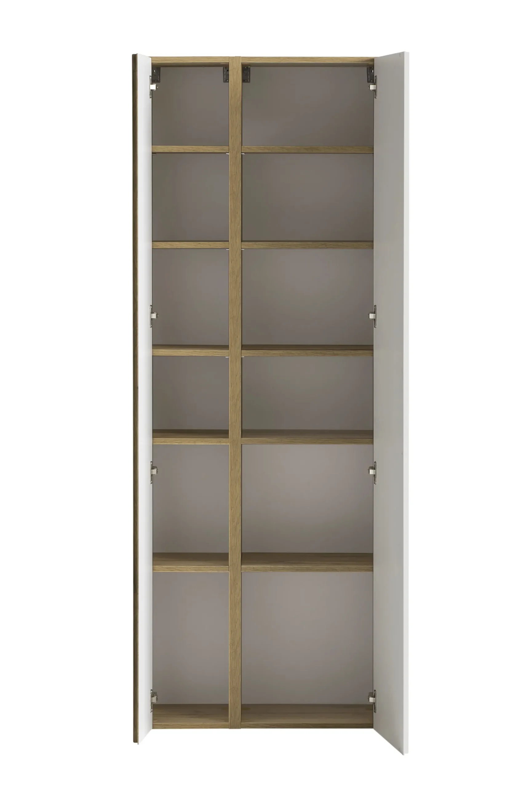 Säulenschrank Varese | 65 x 35 x 180 cm | Weiß
