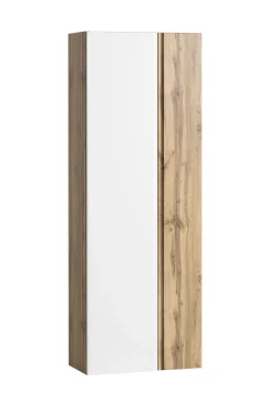 Säulenschrank Varese | 65 x 35 x 180 cm | Weiß