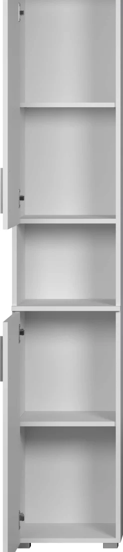 Säulenschrank Wons | 37 x 31 x 192 cm | weiß