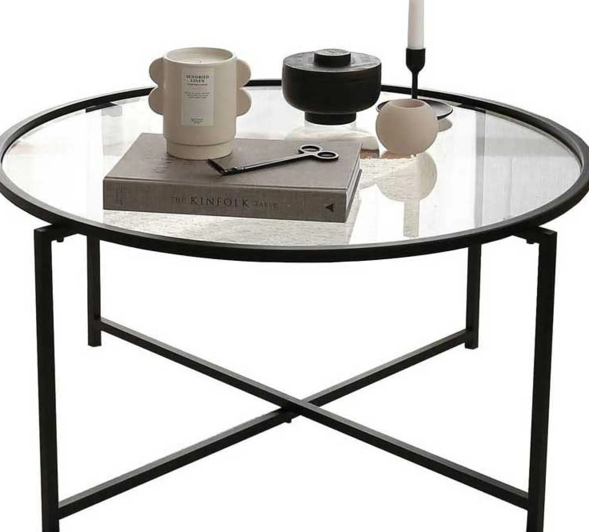 Sun Couchtisch | METALLRAHMEN | Mattschwarz