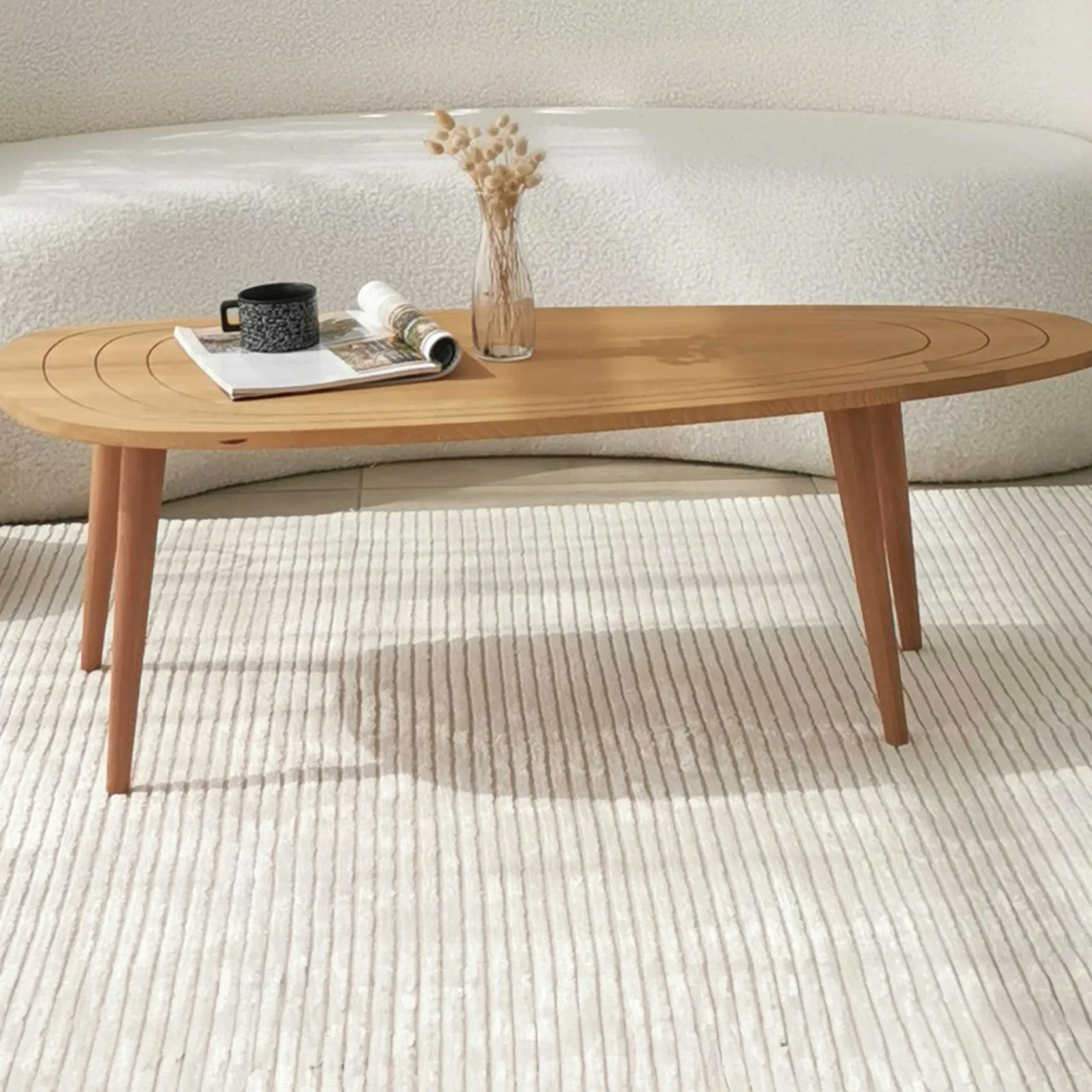 Sweet Couchtisch | Kiefernholz | Teakholz