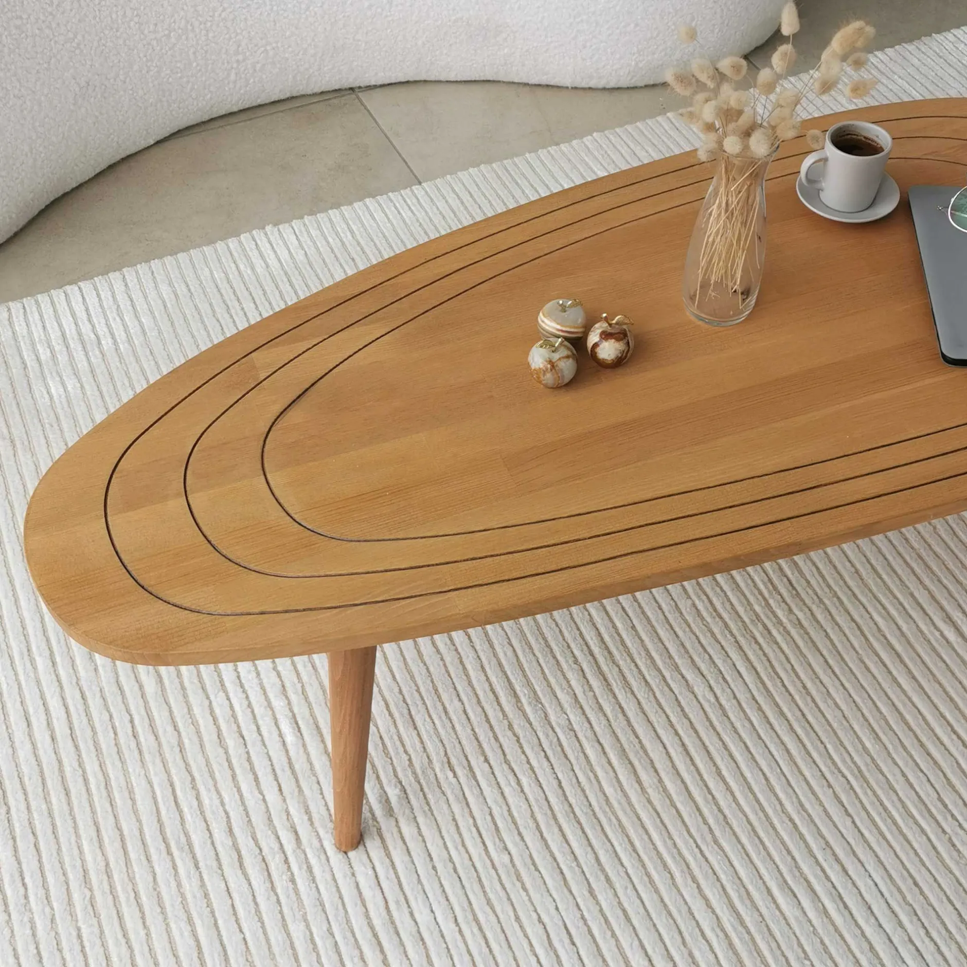 Sweet Couchtisch | Kiefernholz | Teakholz