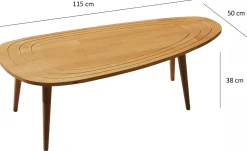 Sweet Couchtisch | Kiefernholz | Teakholz