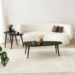 Sweet Couchtisch | Kiefernholz | Anthrazit