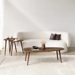 Sweet Couchtisch | Korpus aus Buchenholz | Walnuss