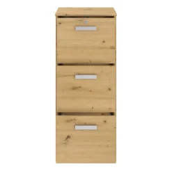 Tablett Marri 3 Schubladen - Eiche