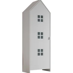 2-teiliger Kleiderschrank Casami Brügge - 115x37x172 cm - Rosa/Weiß