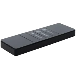 Terrassenheizung Hermia mit Bluetooth-Lautsprechern - schwarz