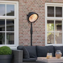 Terrassenheizung Mindy 45x210cm - schwarz