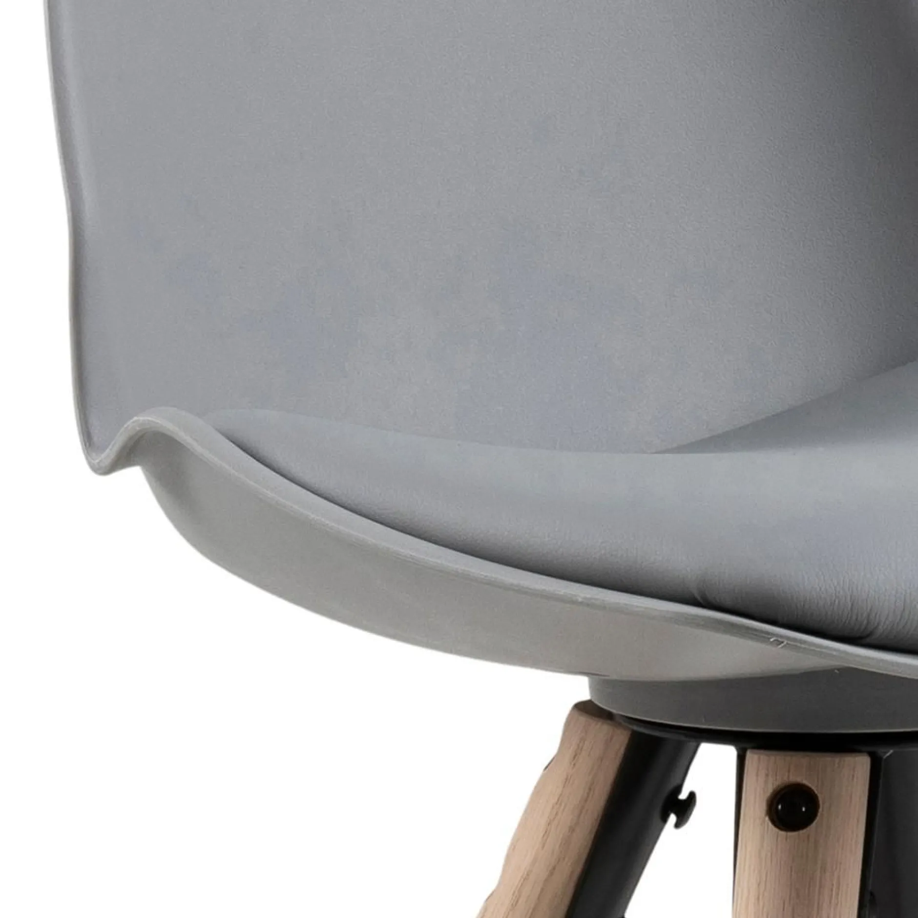 Thekenstuhl Sammy - grau/beige