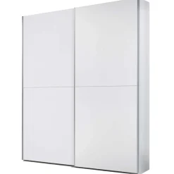 Tiempo Kleiderschrank 170x59x195cm mit zwei Türen - weiß