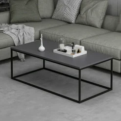 Tiger Couchtisch | 100 % MELAMIN | Anthrazit