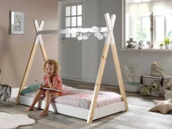 Tipi-Bett für Kleinkinder 70x140