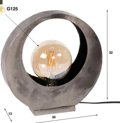 Tischlampe Vollmond
