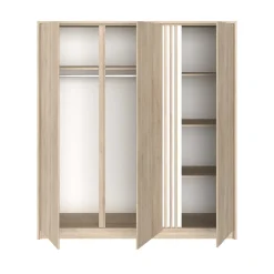 TokioKinderzimmer : Bett 90x200 mit Schubladen, Kleiderschrank, Kommode, Schreibtisch