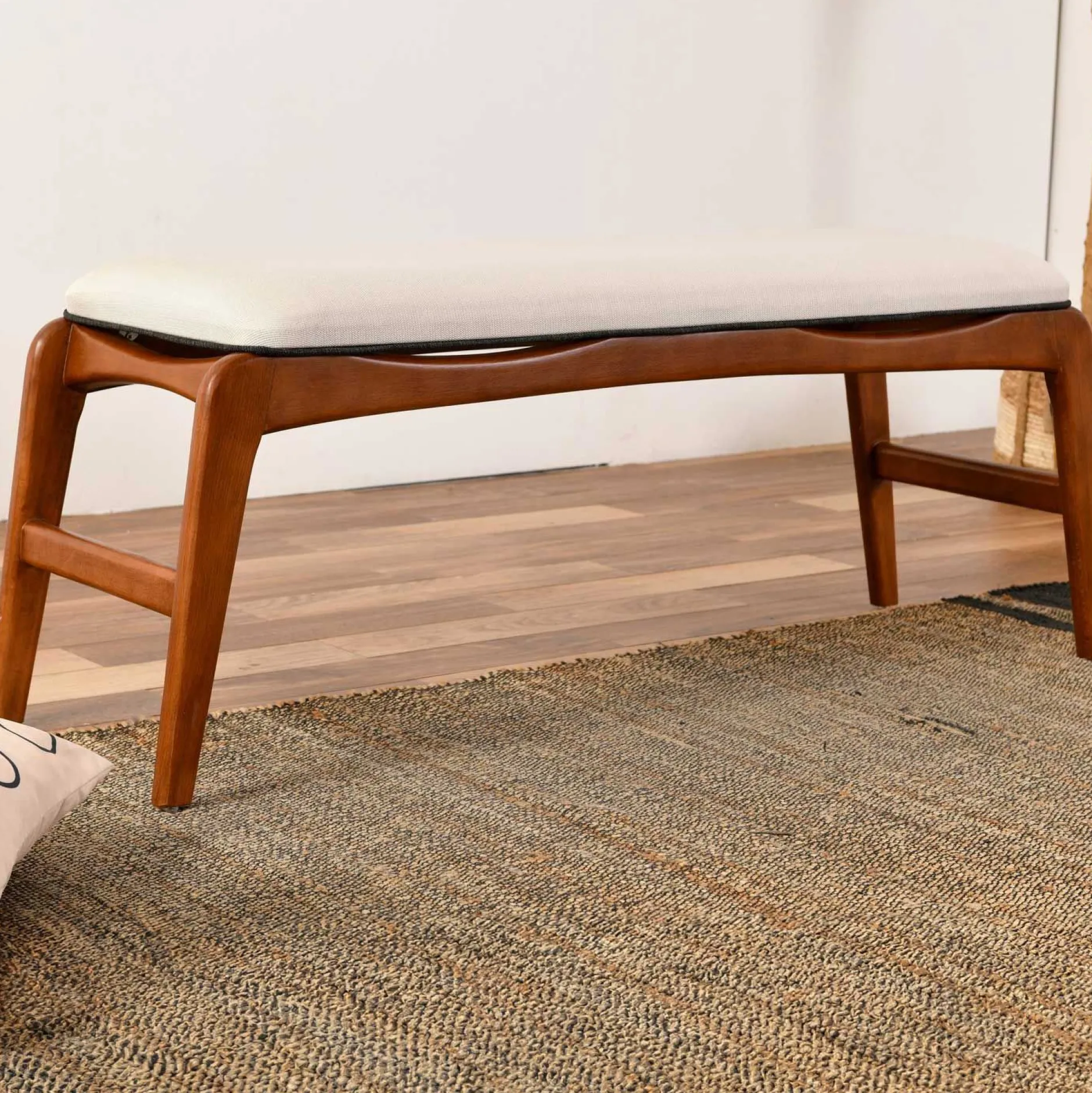 Touch Bank | HORNBEAM WOOD | Walnuss, Creme