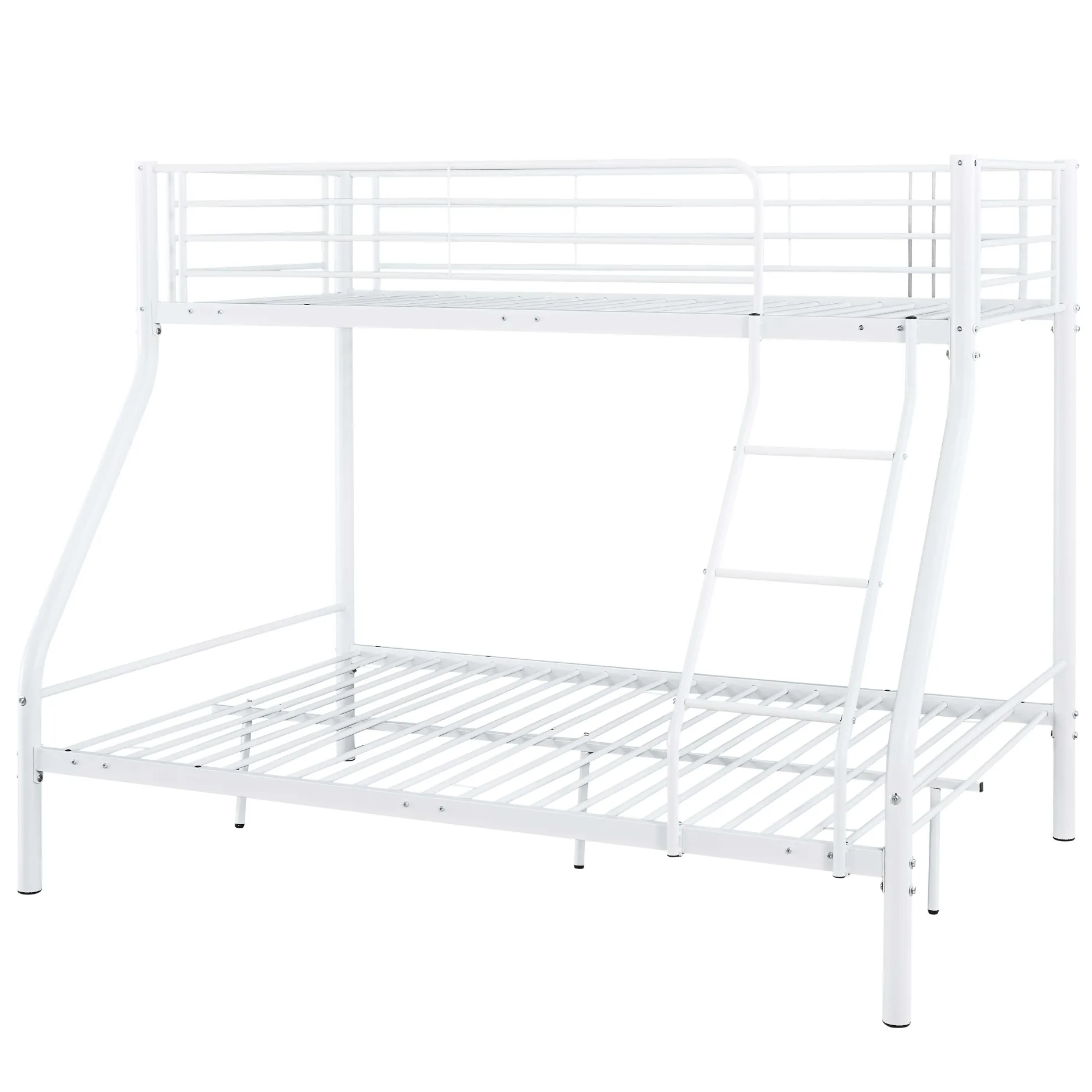 Trixie Etagenbett 90x200 und 140x200 - Metall - matt weiß