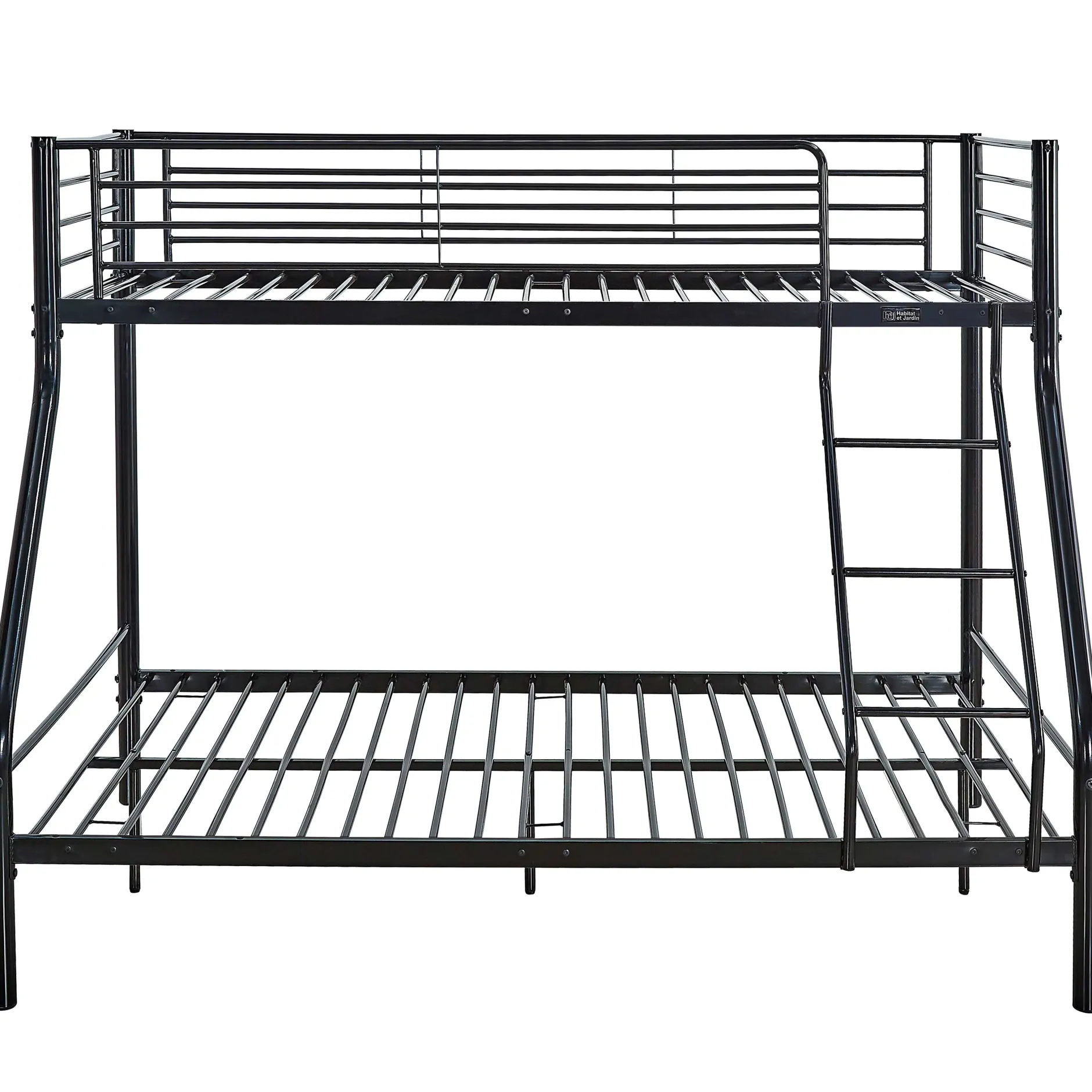 Trixie Etagenbett 90x200 und 140x200 - Metall - mattschwarz