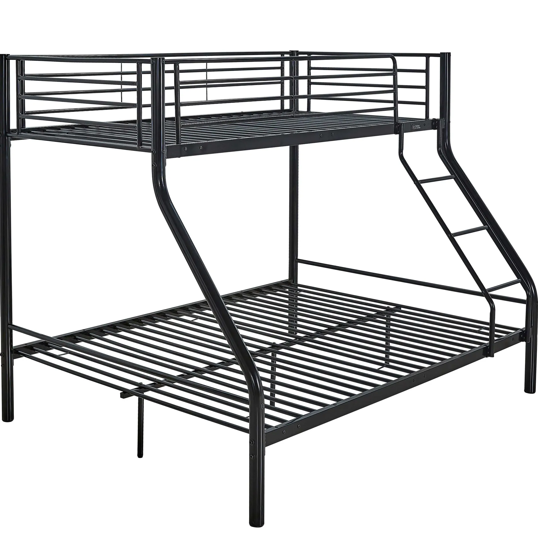 Trixie Etagenbett 90x200 und 140x200 - Metall - mattschwarz