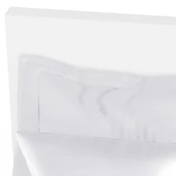 Truhenbett Clyde - 90x200cm - mit Lattenrost - weiß