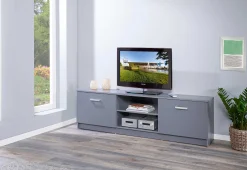 Tv-furniture Eden 180cm 2 Türen - graphitgrau