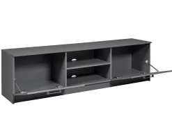 Tv-furniture Eden 180cm 2 Türen - graphitgrau