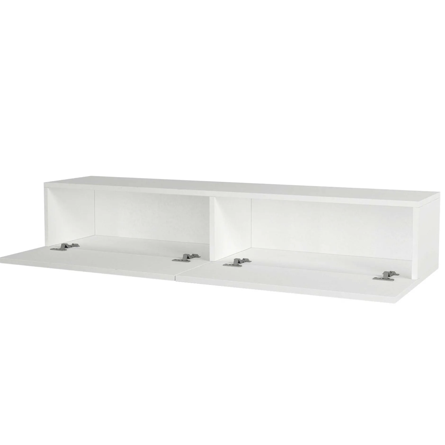 TV-Schrank Aristo - 135x32x25cm - 2 Türen - weiß