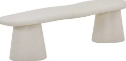 TV-Schrank Faro - 160x44x40cm - Zementfarbe - weiß