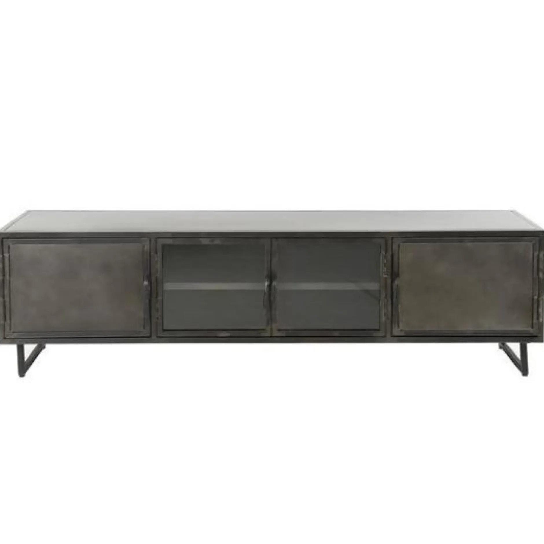 TV-Schrank Tymchyk | 180 x 40 x 50 cm | Gun Metal Design