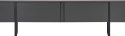 TV-Ständer Onera - 100% MELAMINE - Anthrazit - 50 x 30 x 180 cm
