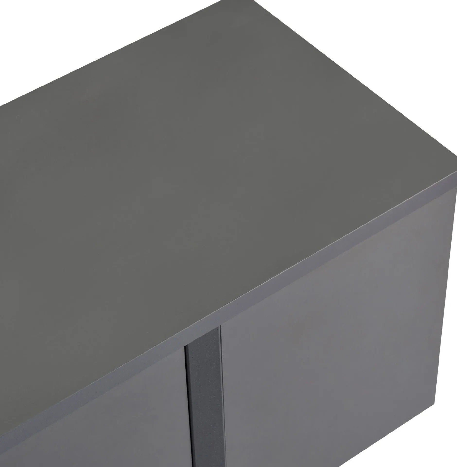 TV-Ständer Onera - 100% MELAMINE - Anthrazit - 50 x 30 x 180 cm